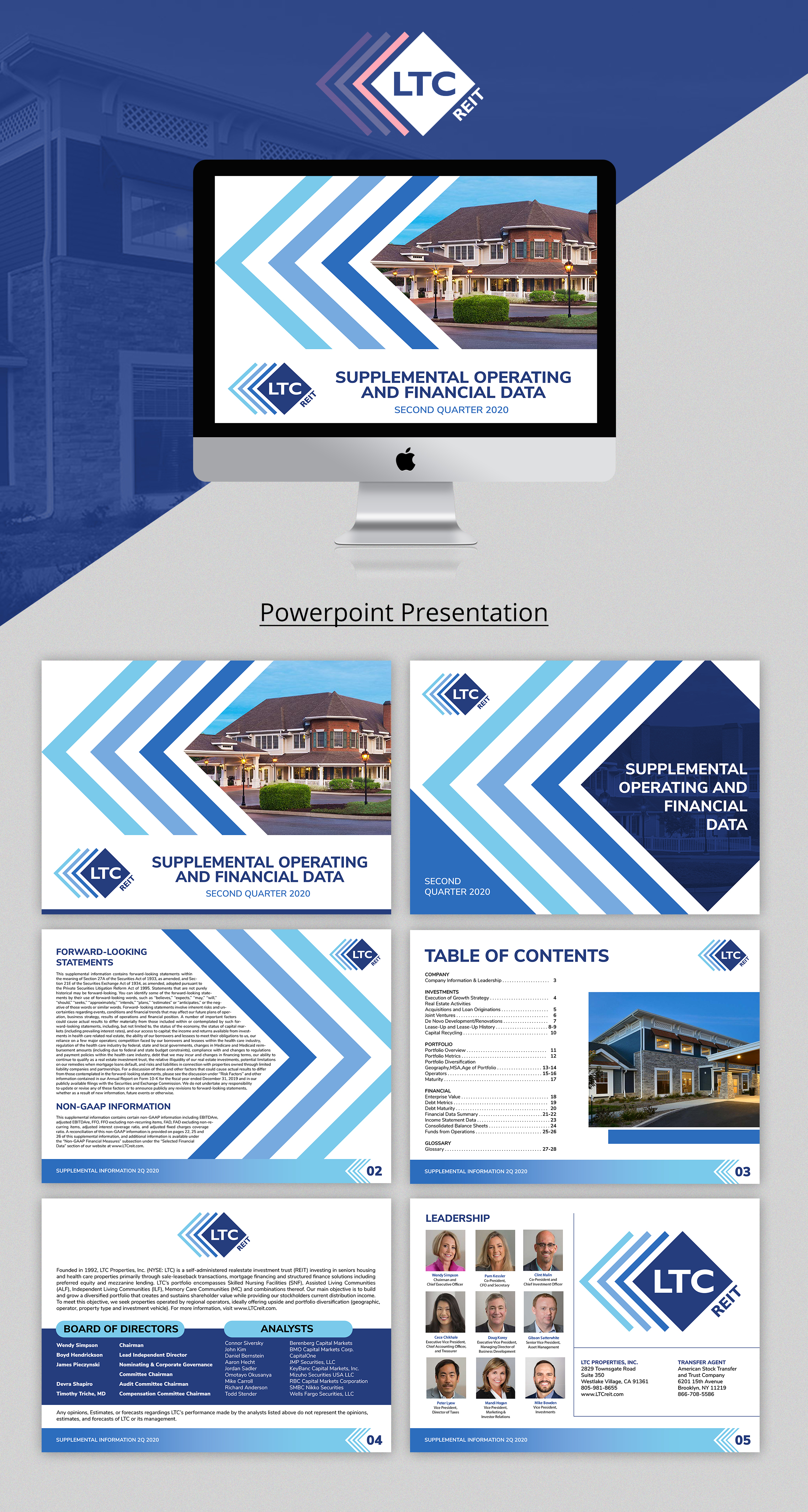 Design de PowerPoint par SAI DESIGNS pour LTC Properties | Design #25422091