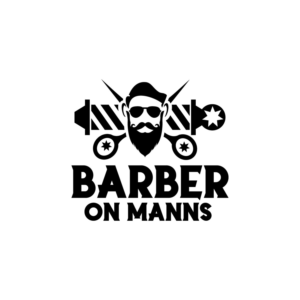 Barber on Manns | Logo Design by Graphic Bricks
