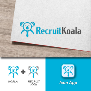 RecruitKoala | Logo-Design von dk_Grafika