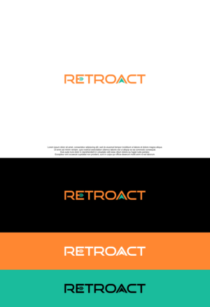 Retroact | Logo Design by siti MWDesign