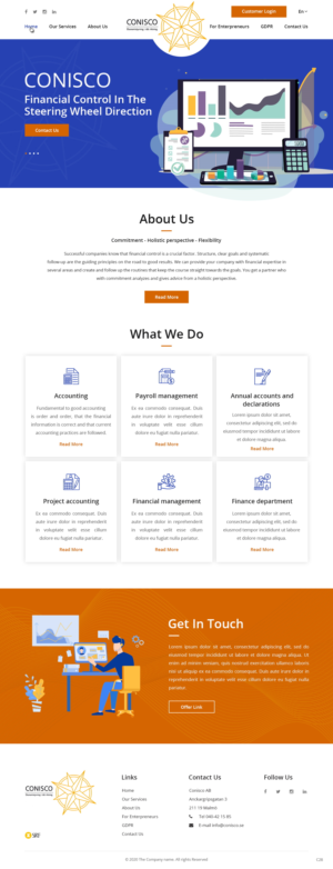 Web Design by pb for Elsewhere AB | Design #25407602