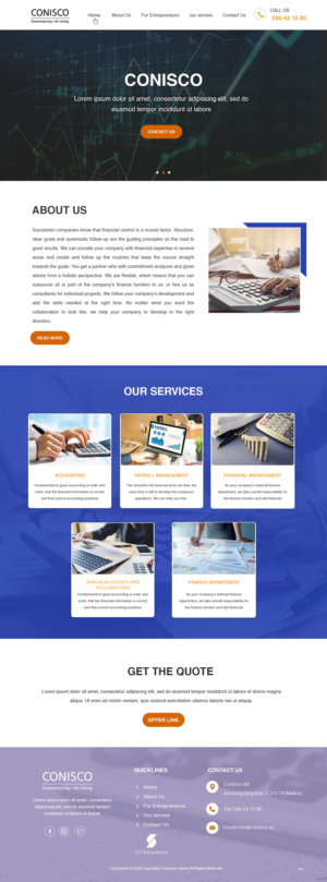 Web Design par pb pour Elsewhere AB | Design : #25407607