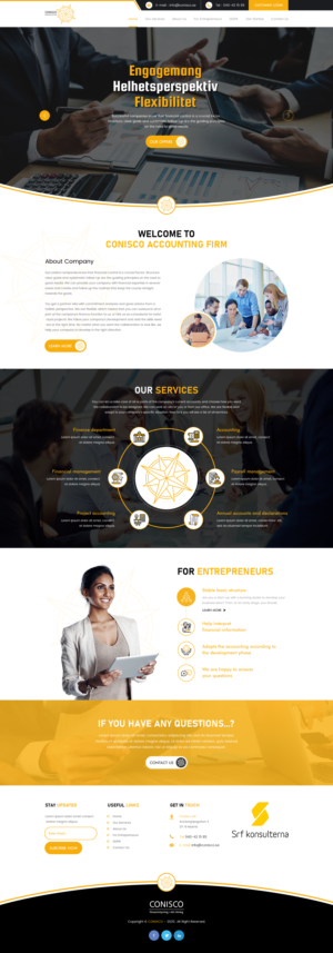 Web Design by rightway for Elsewhere AB | Design #25407309