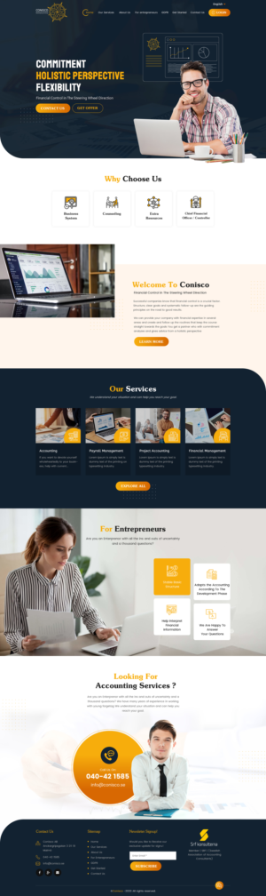 Web Design par rightway pour Elsewhere AB | Design : #25407328