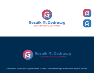 RG - Rezaik Al Gedrawy Contracting Company | Diseño de Logo por nandkumar