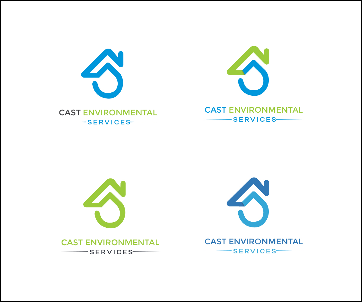 Logo Design by abhome for Cast Environmental Services | Design #25447939