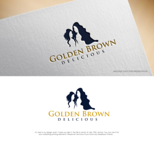 Golden Brown Delicious | Logo Design by Mono.co