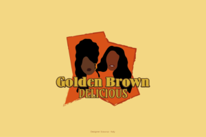 Golden Brown Delicious | Logo Design by InkThink by Scaurus