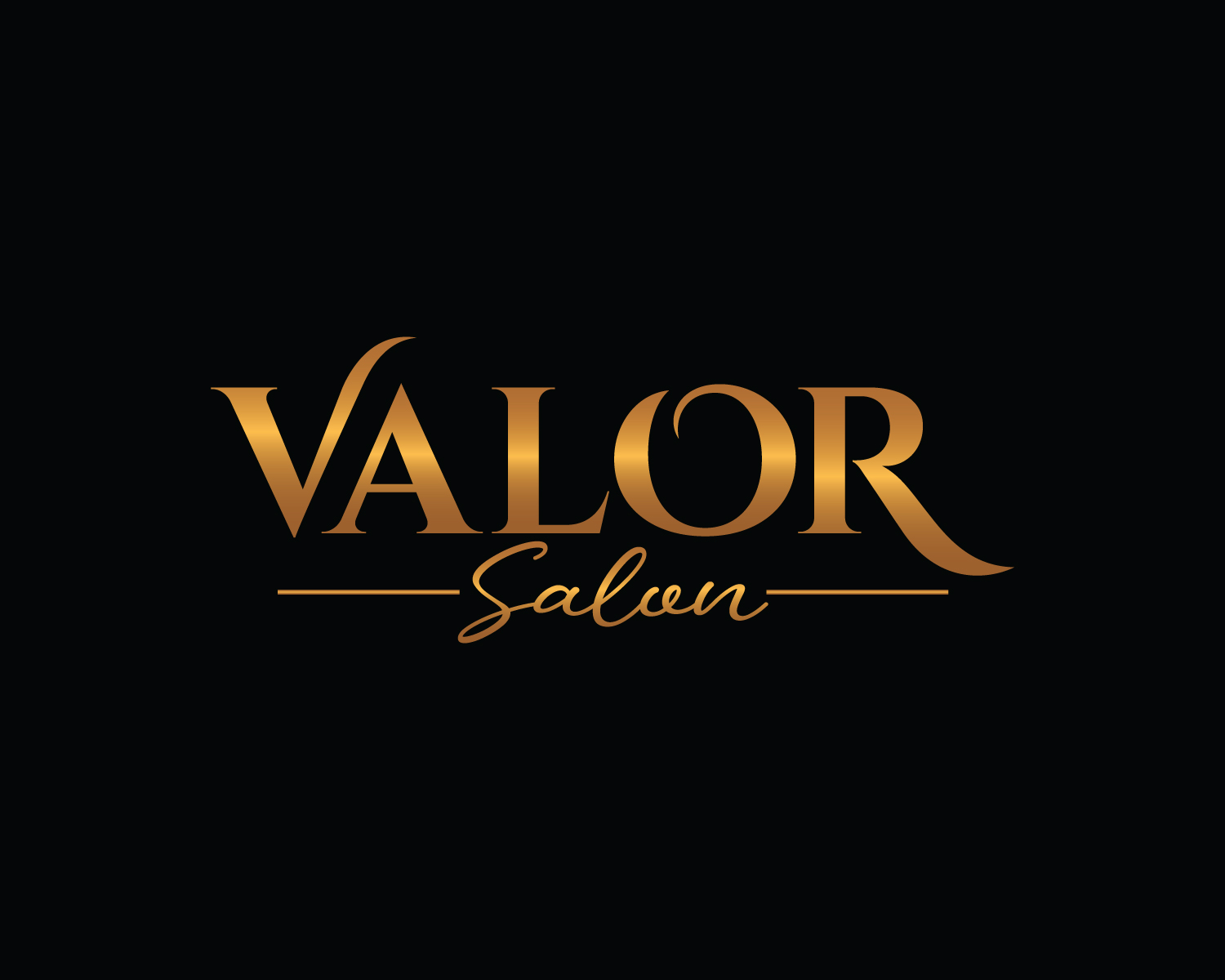 Logo Design by Atec for Valor Salon  | Design #25413722