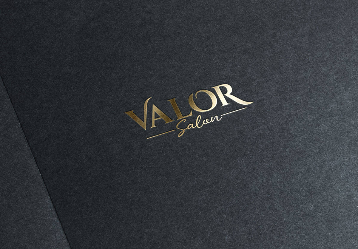 Logo Design by Atec for Valor Salon  | Design #25413723