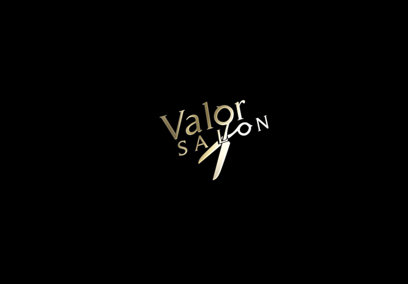 Logo Design by monmon for Valor Salon  | Design #25407578
