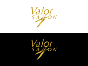 Logo Design by monmon for Valor Salon  | Design: #25407580