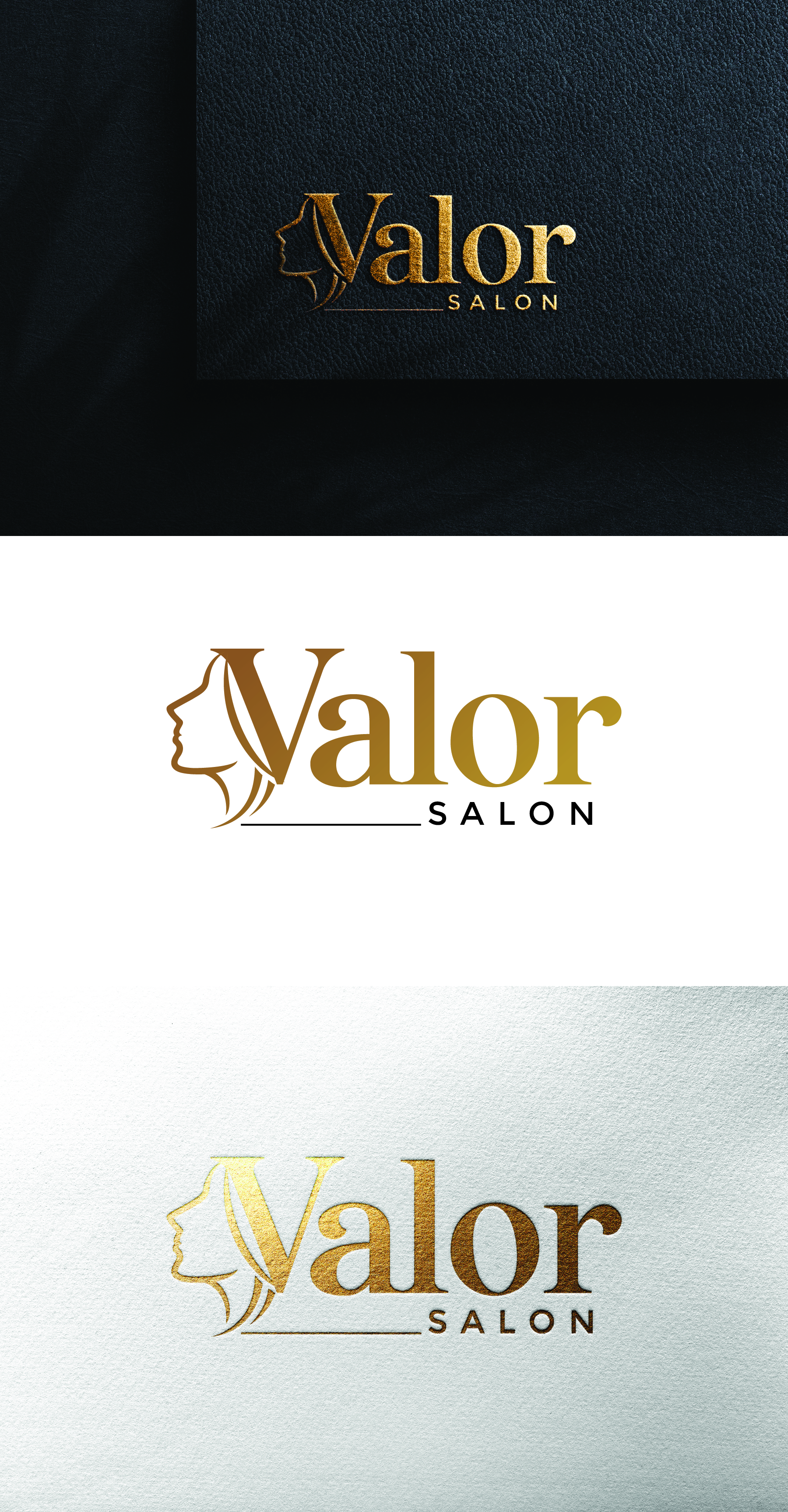 Logo Design by Cless for Valor Salon  | Design #25405135