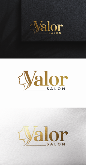 Logo Design by Cless for Valor Salon  | Design: #25405135
