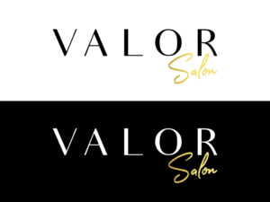 Logo Design by Rita Marat for Valor Salon  | Design: #25421865