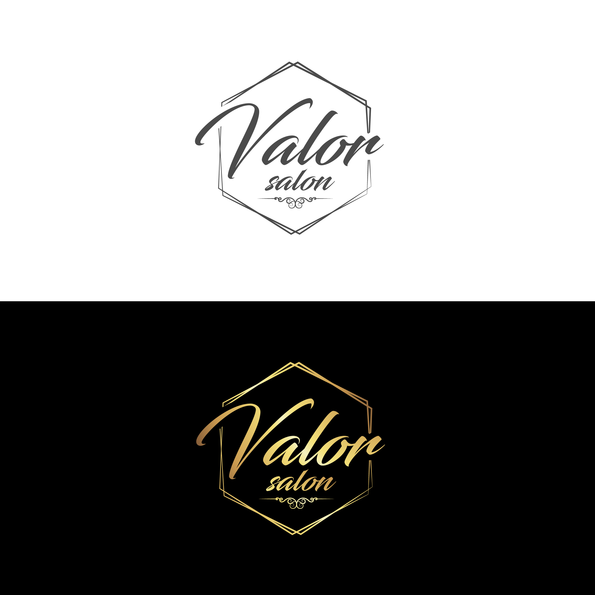 Logo Design by ArtisticQuest for Valor Salon  | Design #25429907