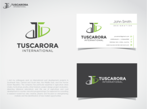 The logo does not have to say anything but the letterhead and business cards need to contain information. | Logo Design by dharlan