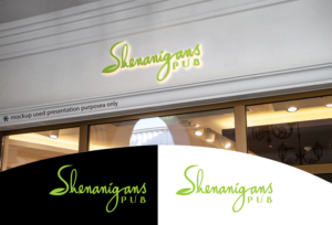 Shenanigans Pub | Logo Design by Juli creation