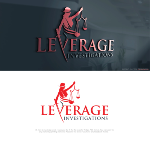Logo Design by Mono.co for Leverage Investigations | Design: #25414667