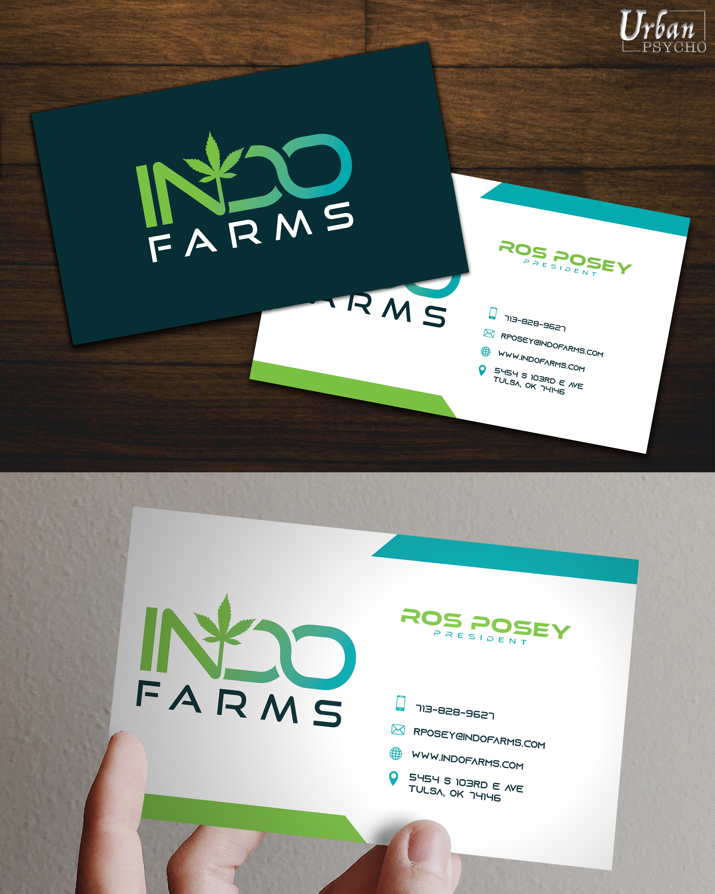 Business Card Design by Urban Psycho Art for The Holding Company | Design #25402046
