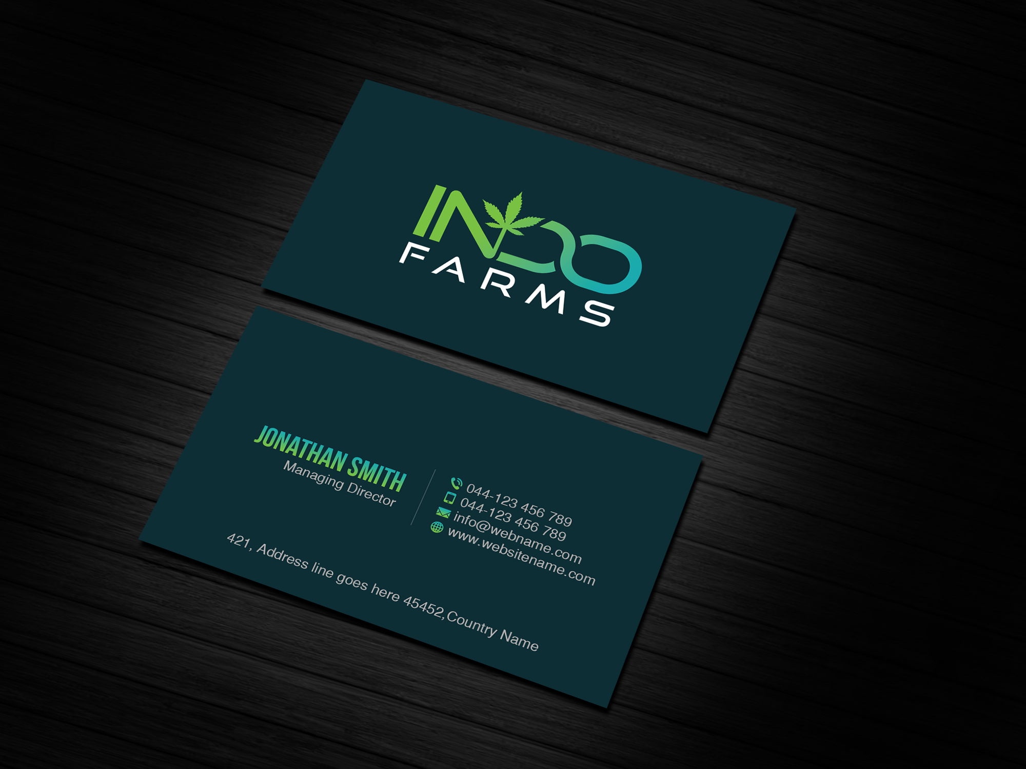 Visitenkarten-Design von Creations Box 2015 für The Holding Company | Design #25407566