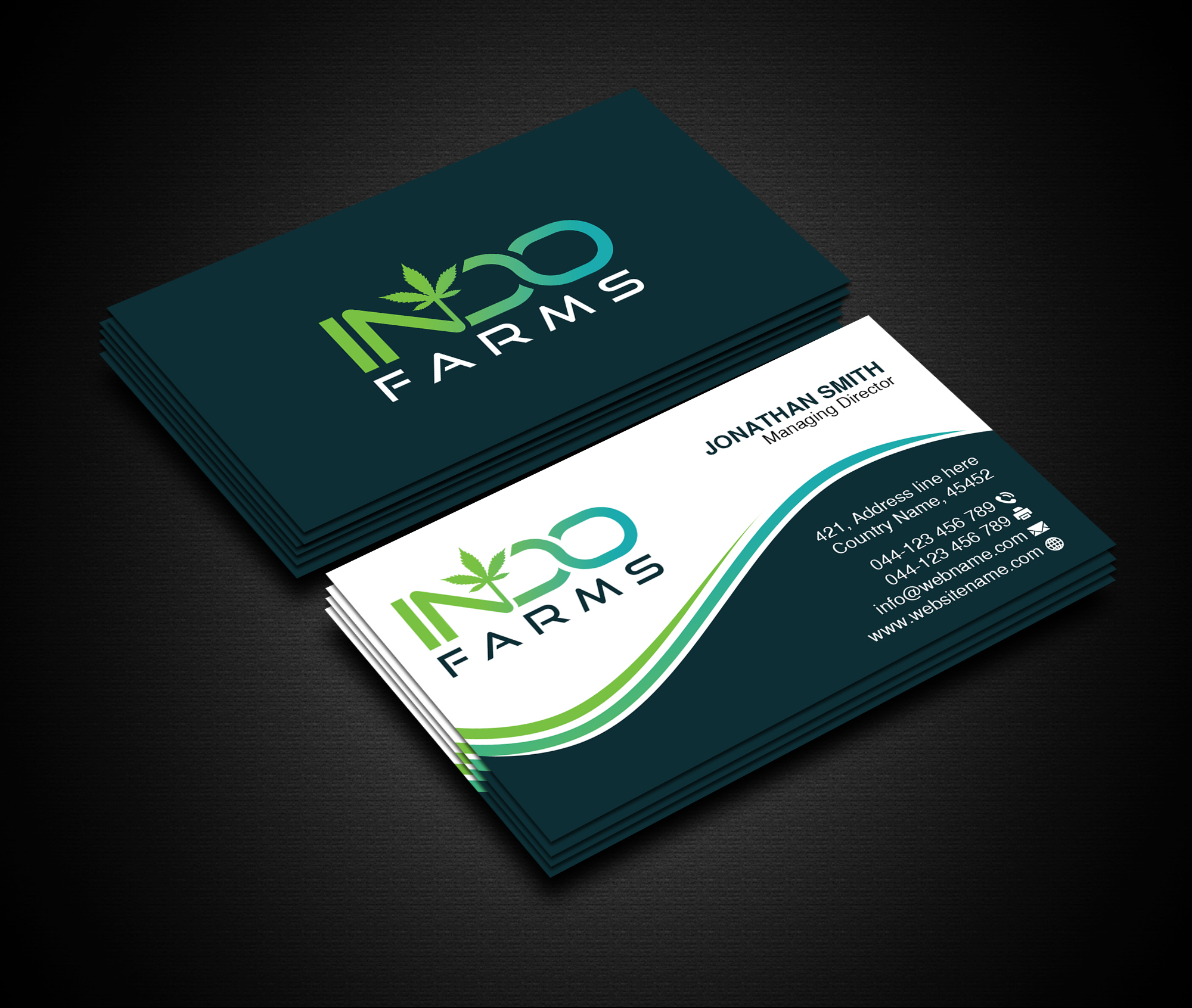 Visitenkarten-Design von Creations Box 2015 für The Holding Company | Design #25407569