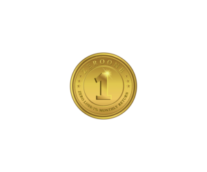 ZEROONE - Zero Loss/1% Monthly Return | Logo Design by step forward 2