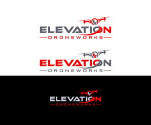 Elevation Droneworks | Logo Design by anico