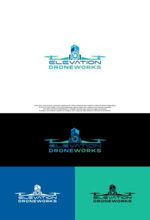 Elevation Droneworks | Logo Design by siti MWDesign