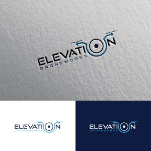 Elevation Droneworks | Logo Design by Rii