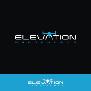 Elevation Droneworks | Logo Design by Ashani Bhattacharya