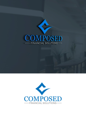 Composed Financial Solutions | Logo Design by Linda Designs