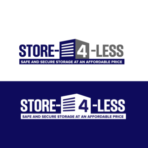Store-4-less.  Safe and Secure Storage at an affordable price.  | Design de Logo par sherman