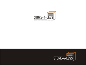 Store-4-less.  Safe and Secure Storage at an affordable price.  | Logo Design by cjssan