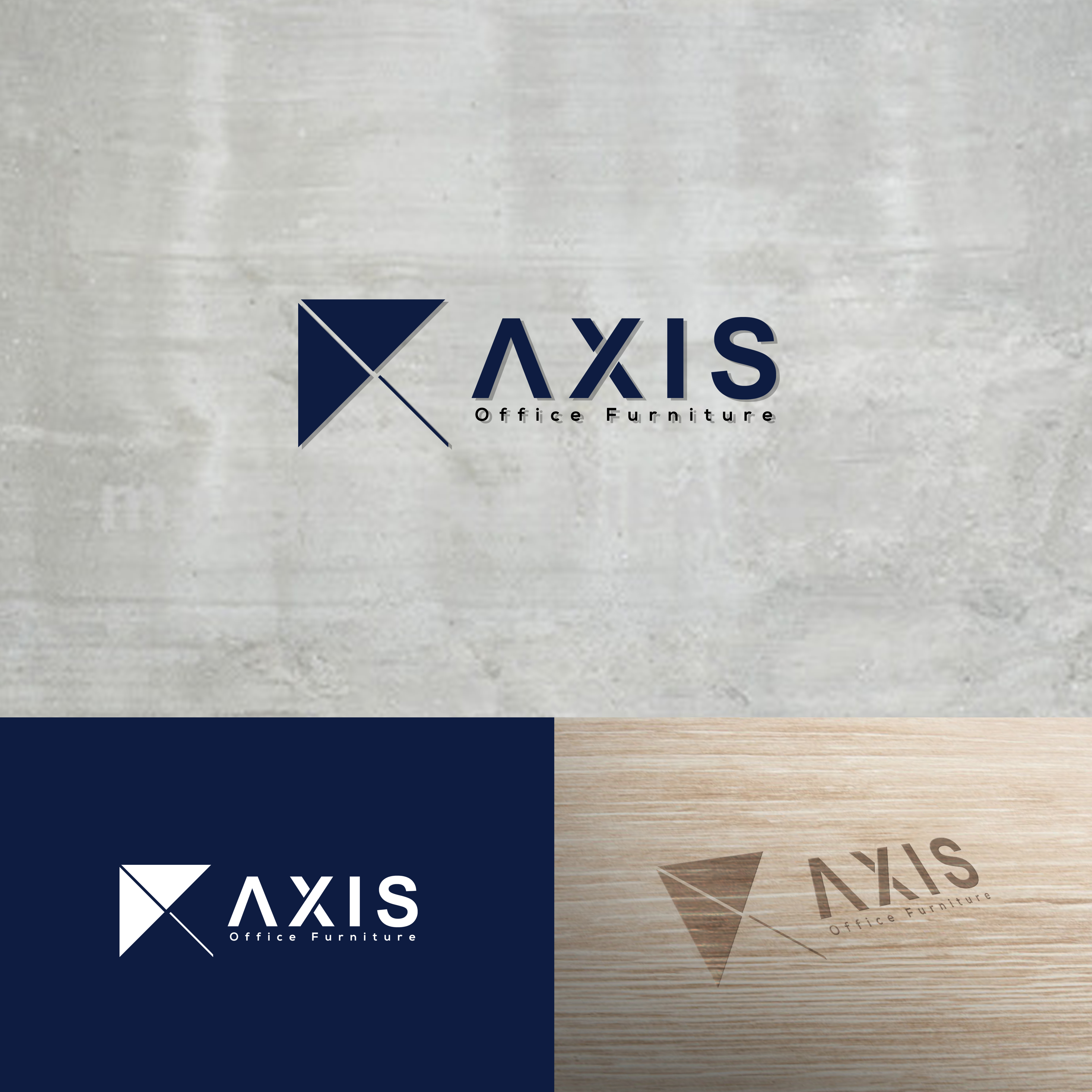 Logo Design by Robert John for Axis Office Furniture, LLC | Design #25412542