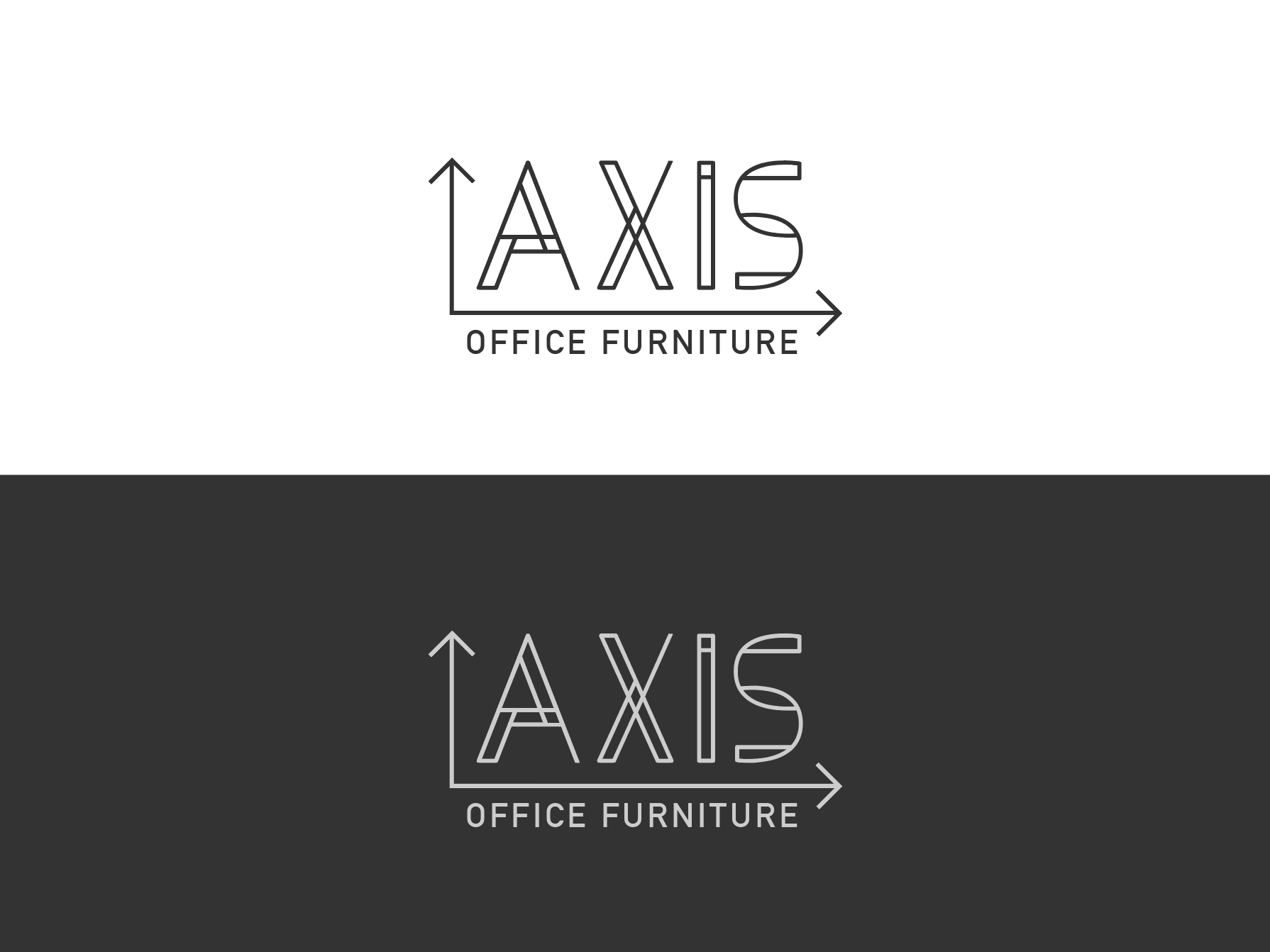 Logo Design by wonderland for Axis Office Furniture, LLC | Design #25407224