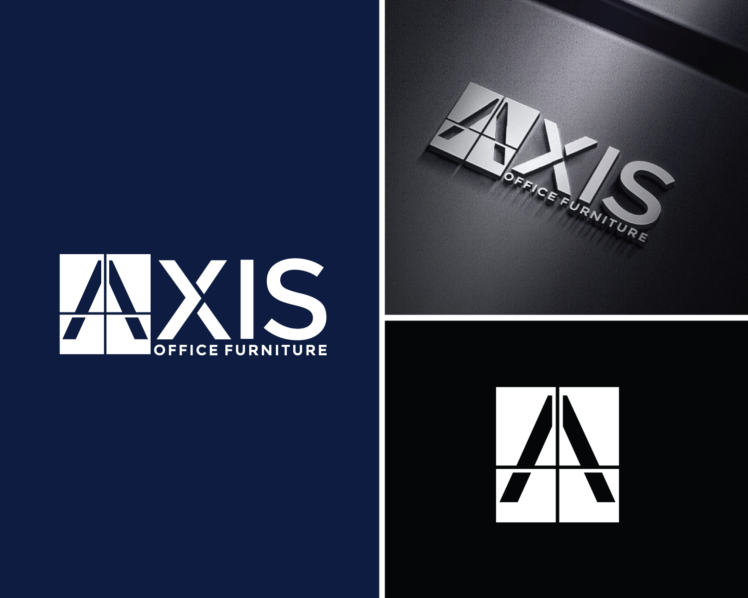 Logo Design by Atec for Axis Office Furniture, LLC | Design #25427442