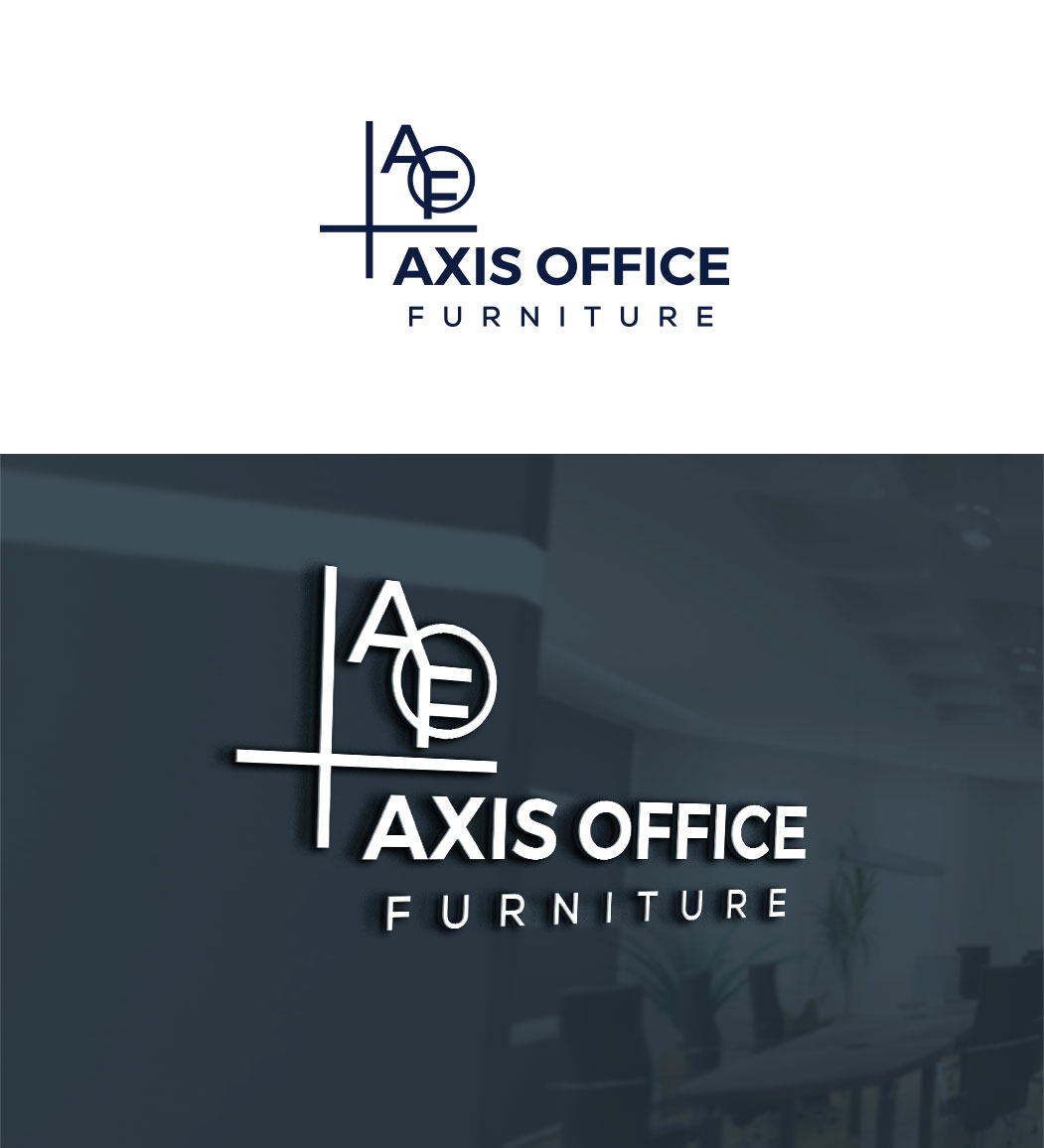 Modern, Playful, Office Furniture Logo Design for Axis Office Furniture