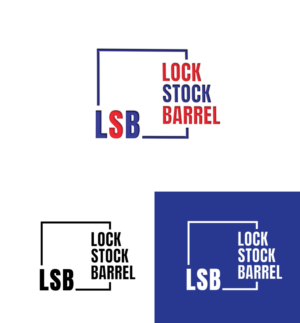 Lock, Stock, and Barrel. LSB | Logo Design by ZJ Design