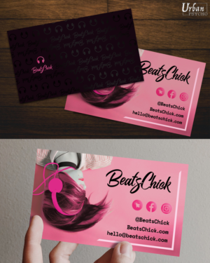 Visitenkarten-Design von Urban Psycho Art für BeatsChick | Design #25422194