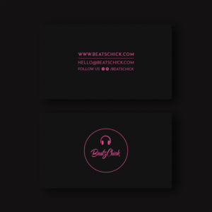 Business Card Design by WebixBD for BeatsChick | Design: #25427776