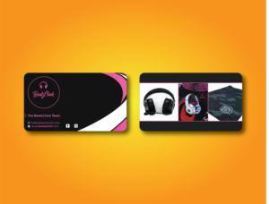 Visitenkarten-Design von Verified artistry (Design garden) für BeatsChick | Design: #25423710