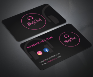 Visitenkarten-Design von Your_Design für BeatsChick | Design: #25402351