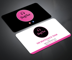 Visitenkarten-Design von Your_Design für BeatsChick | Design: #25407202