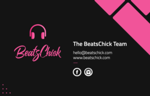 Business Card Design by Pasindu Jayaneth for BeatsChick | Design: #25430544