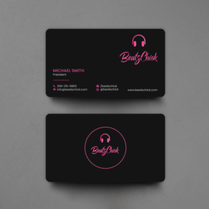 Visitenkarten-Design von chandrayaan.creative für BeatsChick | Design: #25410439