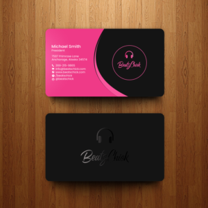 Visitenkarten-Design von chandrayaan.creative für BeatsChick | Design: #25410660