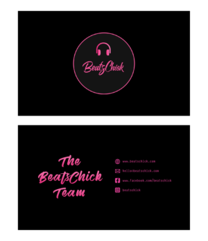 Visitenkarten-Design von Alynn für BeatsChick | Design: #25402634