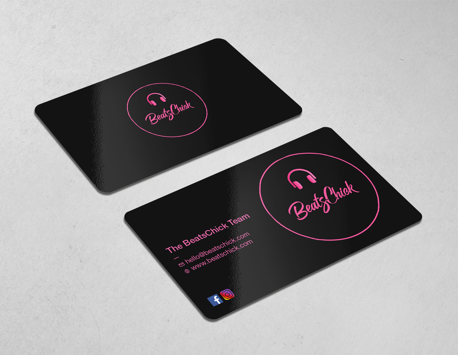 Visitenkarten-Design von Tripti Ranjan Gain für BeatsChick | Design #25405652