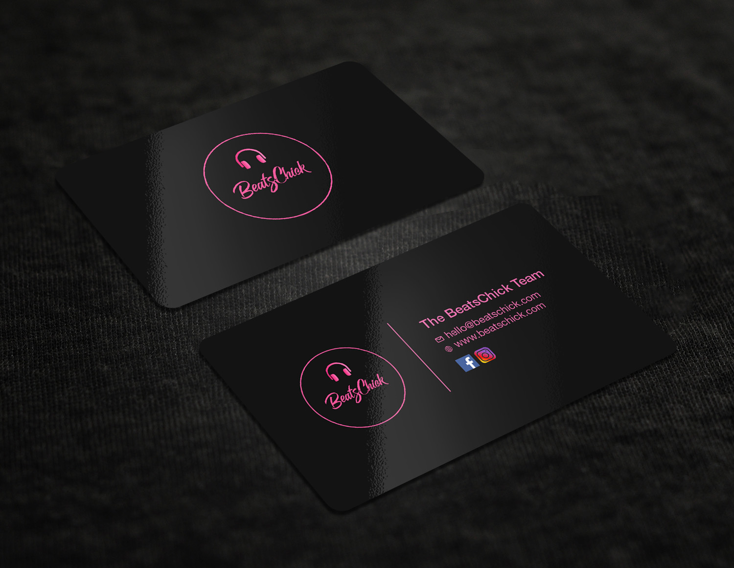Visitenkarten-Design von Tripti Ranjan Gain für BeatsChick | Design #25405653